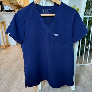 Figs Scrubs Set - Navy